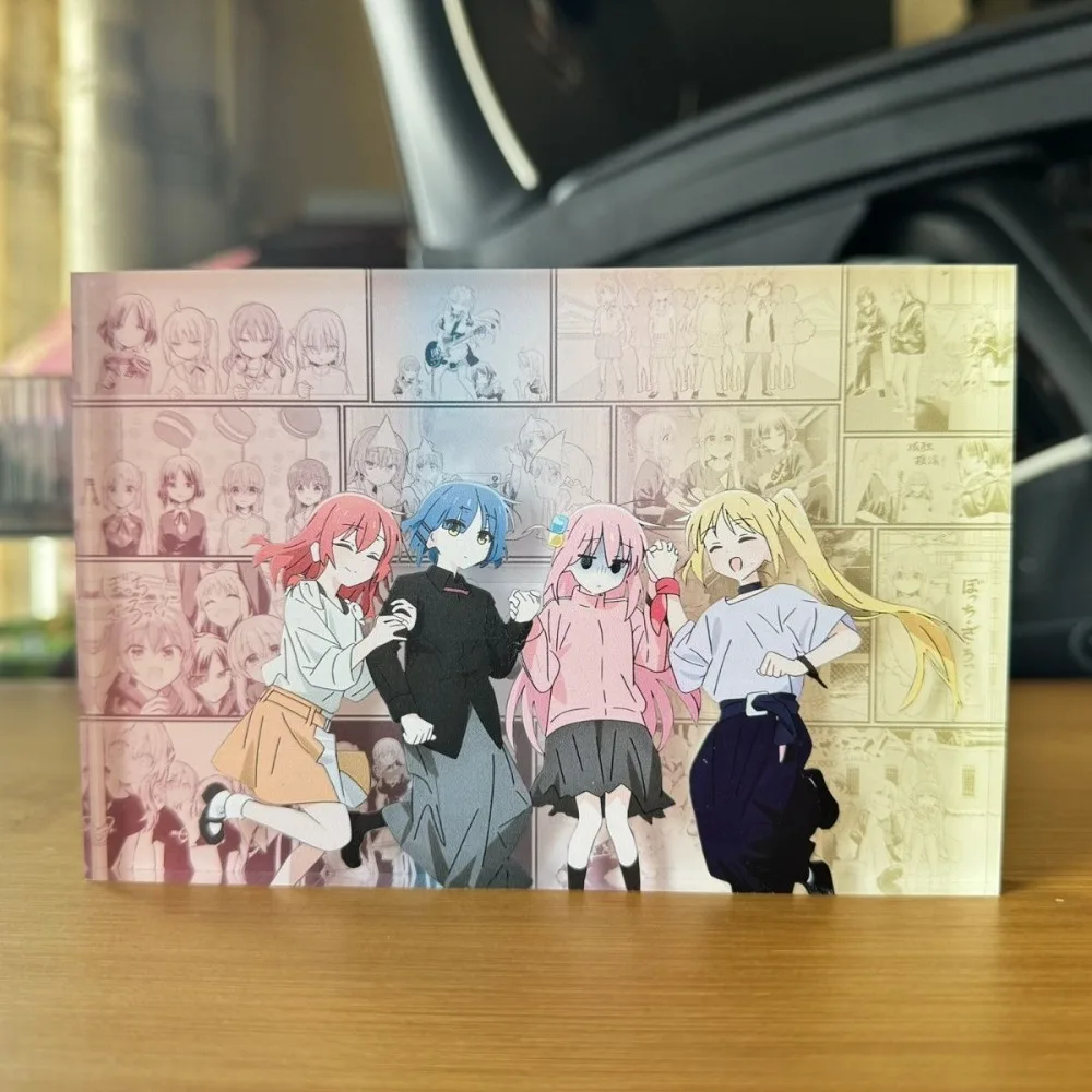 

BOCCHI THE ROCK! Acrylic Brick Kita Ikuyo Gotoh Hitori Anime Peripherals Cute Cartoon Well-illuminated Desktop Accessories New