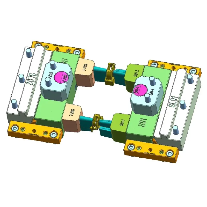 ISO 9001 Certified Custom Phone Mould Making SKD61 S136 H13 Material Shockproof Wear Resistant Tooling