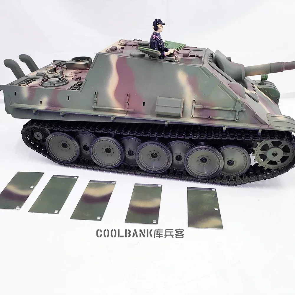 リモコンタンクアーマーキット,rcタンクステッカー,モデルCbm-0001, Cbm-0002, 1:16,パネルiv,hengLong 3858, 3859,アクセサリ,2024