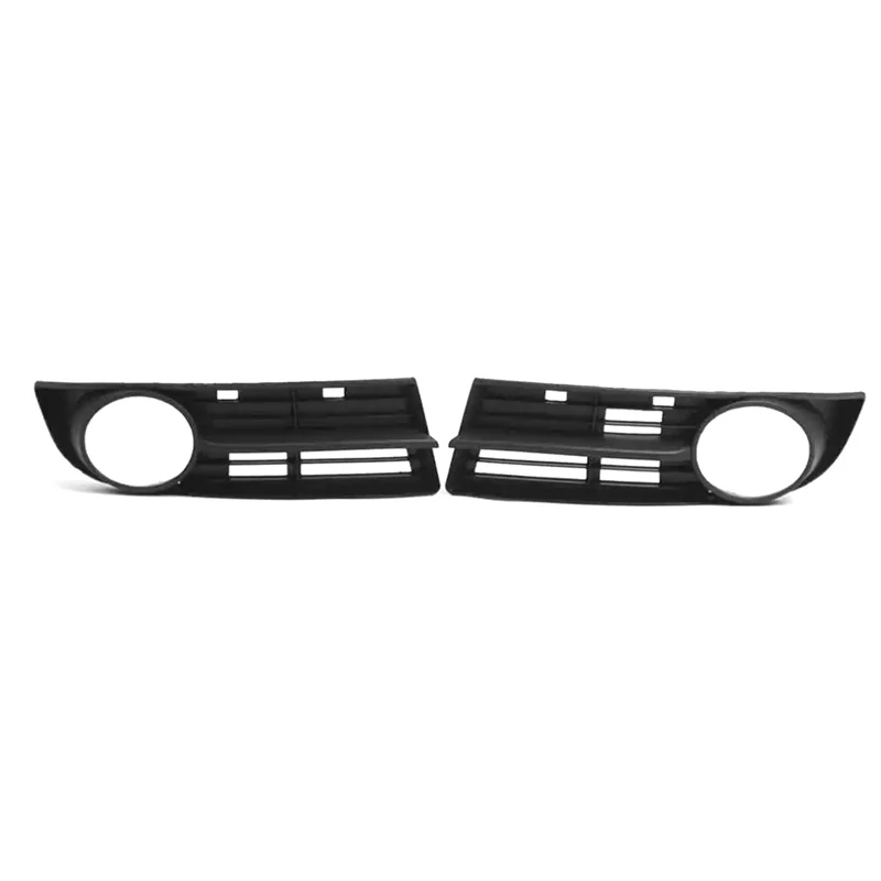 

ABNF!Left Right Front Bumper Fog Light Cover Frame Fog Lamp Grille 1T0853665A 1T0853666A For VW Touran 03-06
