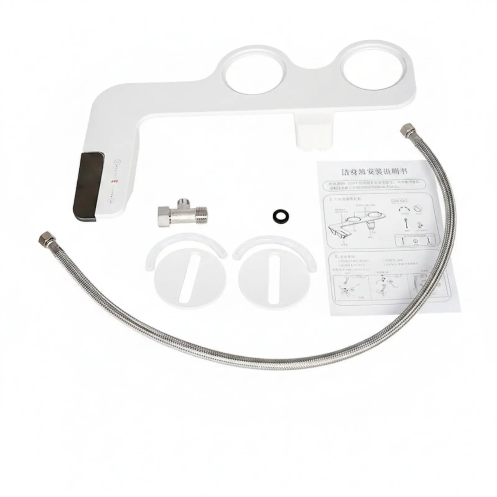 Non-Electric Bidet Attachment Slim for Apartment, Guest Bathroom