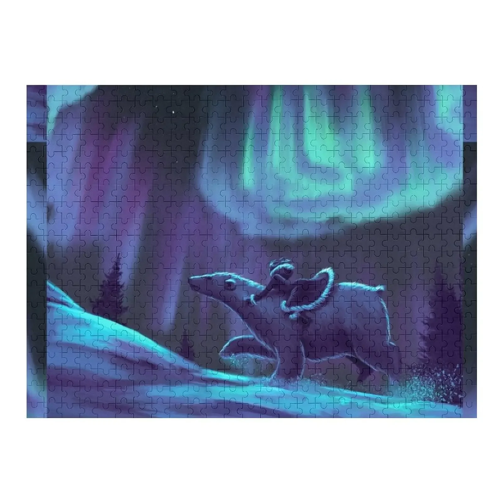 

His Dark Materials - Fan Art Jigsaw Puzzle Custom Wooden Gift Personalized Child Gift Toddler Toys Woodens For Adults Puzzle