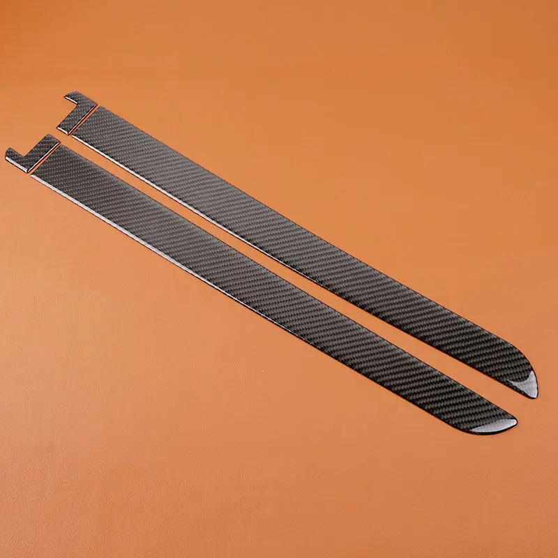 4pcs Soft Carbon Fiber Car Styling Interior Accessories For Opel Astra H MK5 2004 2005 2006 2007 2008 2009 2010 Door Panel Trim