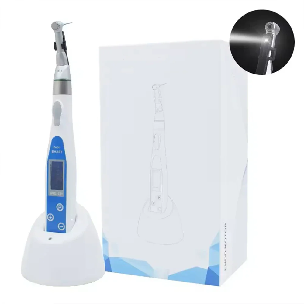 den tal Wireless LED Endo Motor 16: 1 Standard Contra Angle Endo Smart Rotary den tistry Endodontic Instrument