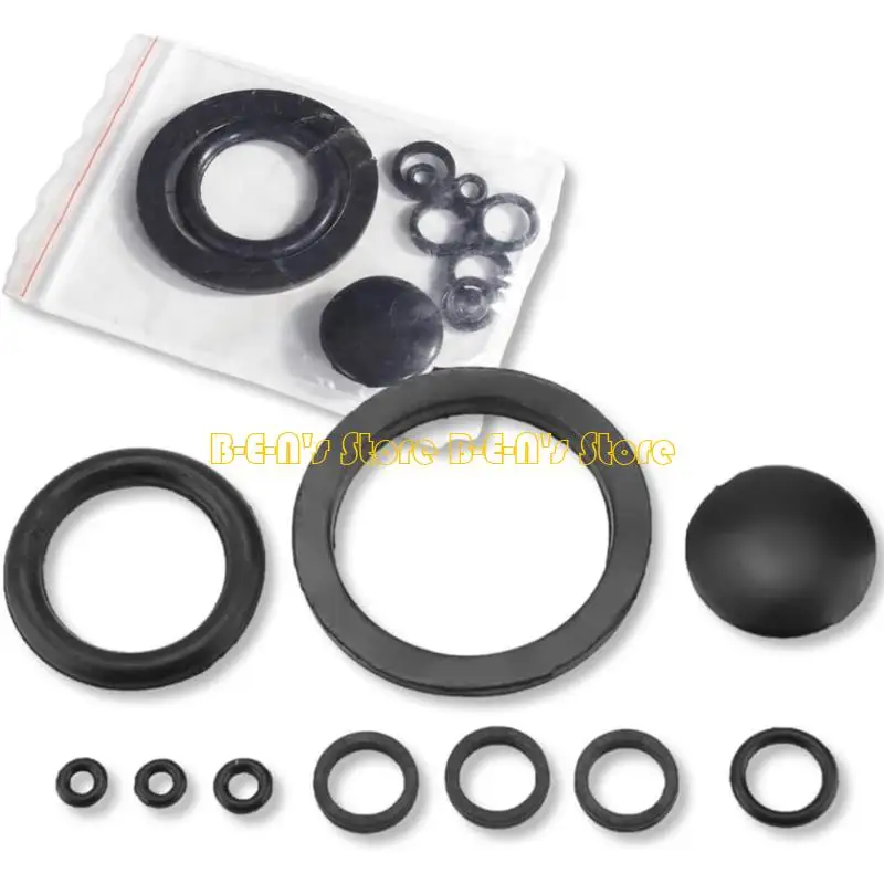Y1AD 10Pieces Resilient Rubber Seal Seal Washers For Repairing Sprayer Pumps Components And Extending Equipment Lifespans
