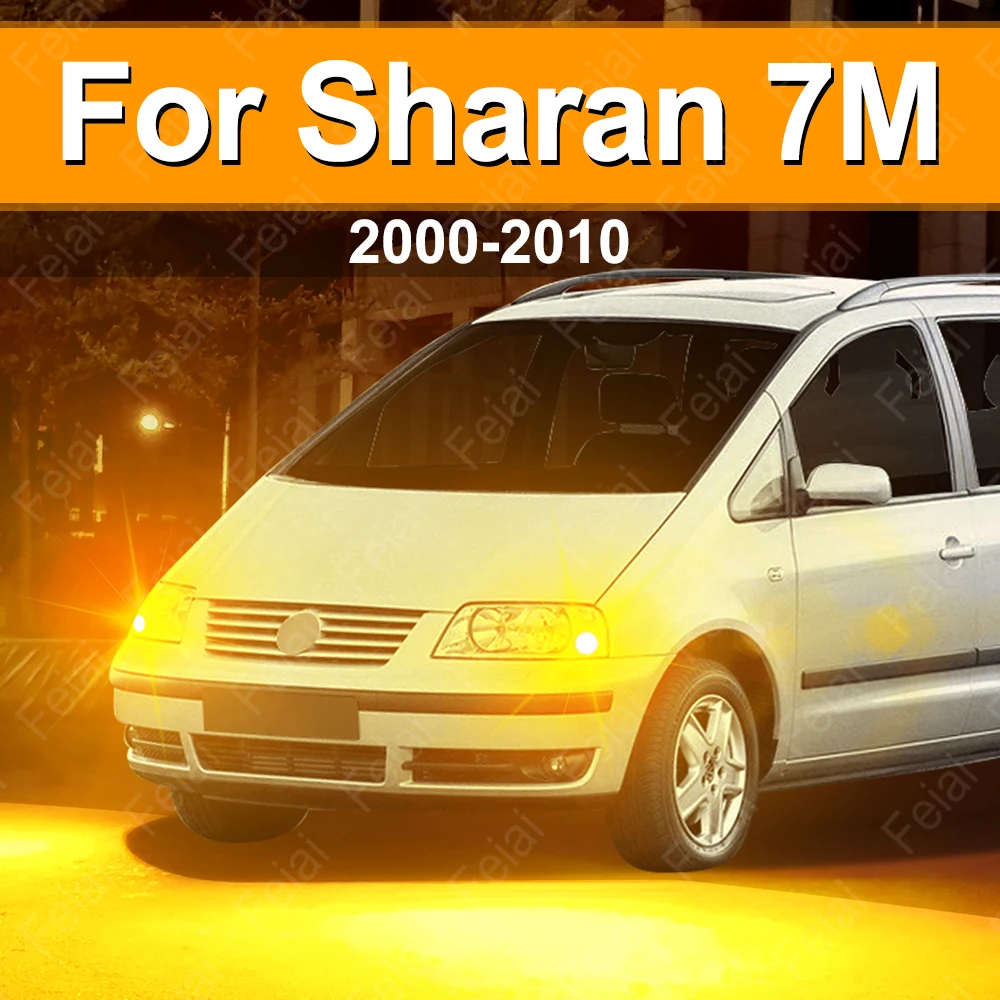 

For Volkswagen VW Sharan 7M Turn Signal LED Lights Amber Indicator Lights Bulb Sharan Accessories 2000-2006 2007 2008 2009 2010