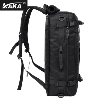 KAKA-50L 방수 여행 백팩, 남성 여성 다기능 17.3 노트북 백팩, 남성 아웃도어 수하물 가방, mochilas 최고 품질 
