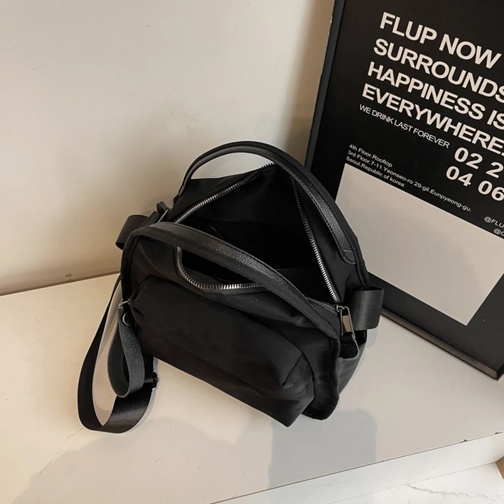 Frauen Casual Umhängetasche Große Kapazität Oxford Tuch Handtasche Einfarbig Vielseitige Schulter Tasche Reise Einkaufen Arbeit Datum Tasche