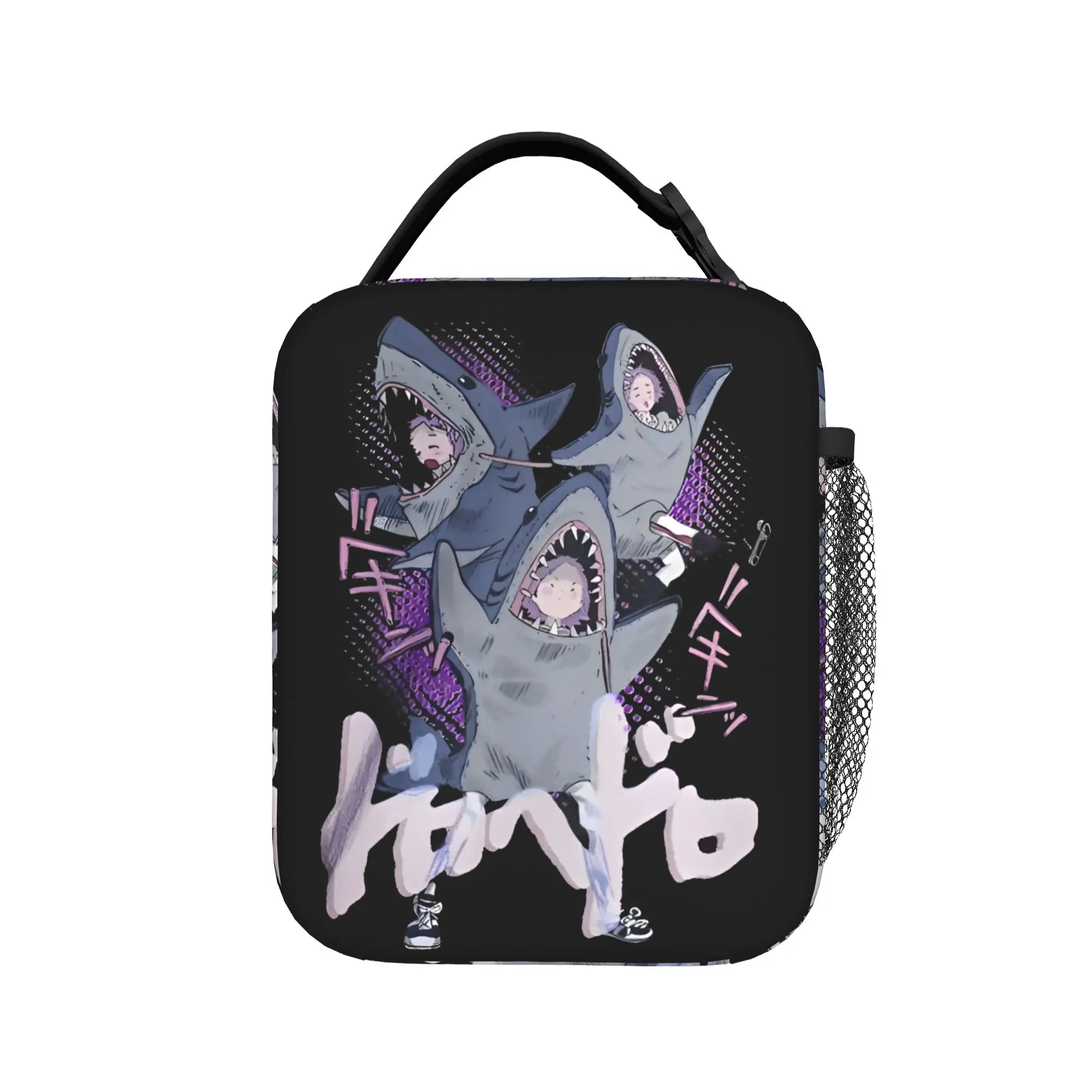 Dorohedoro  Insulated Lunch Bags Portable Action Dark Science Fantasy Reusable Cooler Bag Tote Lunch Box College  Picnic