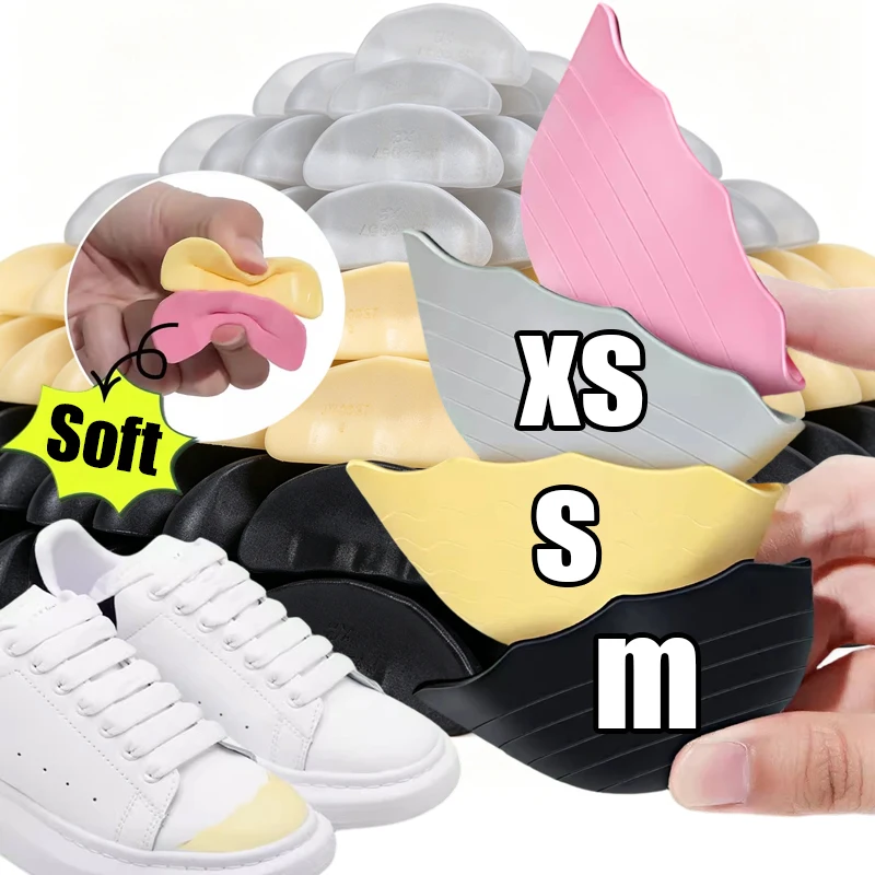 Shoe Filler Insoles Toe Front Cushion Padding Anti-Wear Shoe Size Reducing Inserts for Women Men High Heels Pain Relief Toe Pads