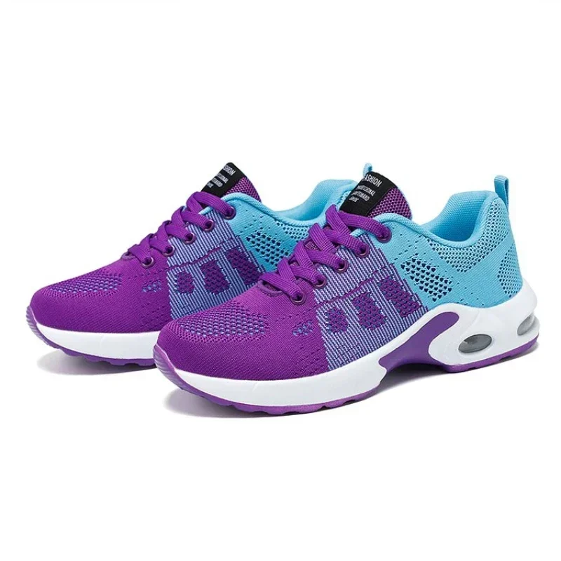 Large Size 36-44 Women Summer New Air Cushion Women's Shoes  Mesh Breathable Running Shoes Casual Sports Shoes for Women