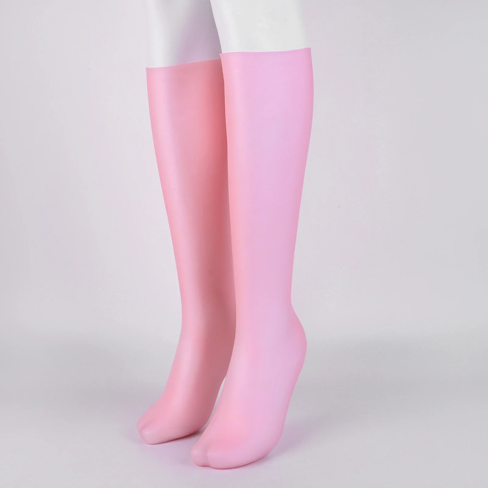 جوارب سيليكون طويلة مرطبة ، عناية ببشرة القدم ، مقاومة للتشقق ، الاستخدام المنزلي ، تجربة سبا ، جافة ومتشققة ، زوج واحد