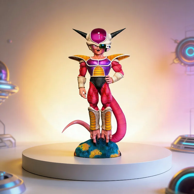 

Dragon Ball Z Frieza First Form GK Statue PVC Anime Collectible Figure 23cm Model With Base Desktop Decor For Anime Fans