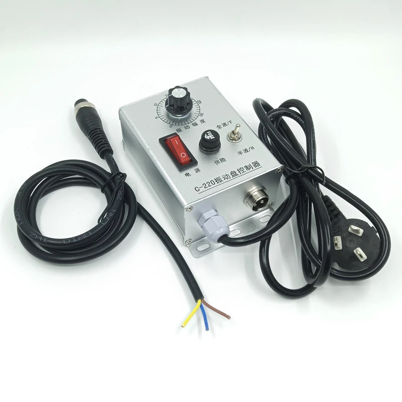 C-220 Vibratory Feeder Controller 220V 5A Vibration Plate Amplitude Speed Regulator