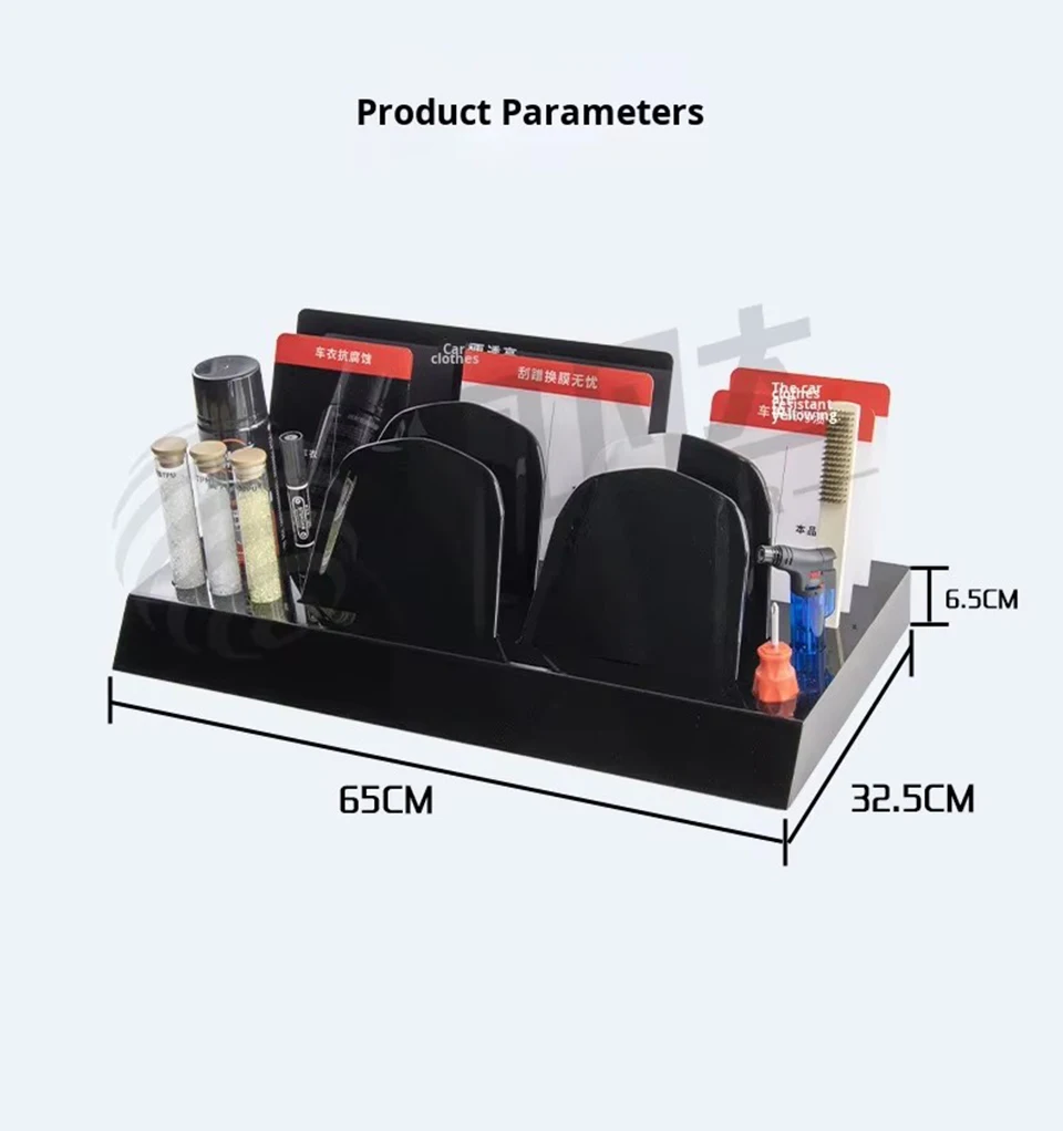 PPF Demo Display Stand for TPU Paint Protection Film,Scratch/Stain Resist Test Tool Kit with Anti-Corrosion Display Props AFD-5