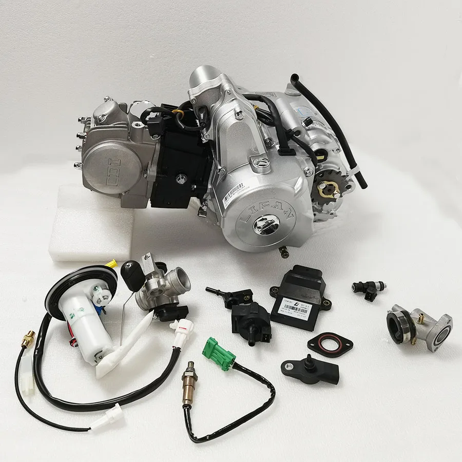 2026LiFan 110cc EFI Fuel System Horizontal Engine for Motorcycle Scooter Pit  Bike  Dirt Bike