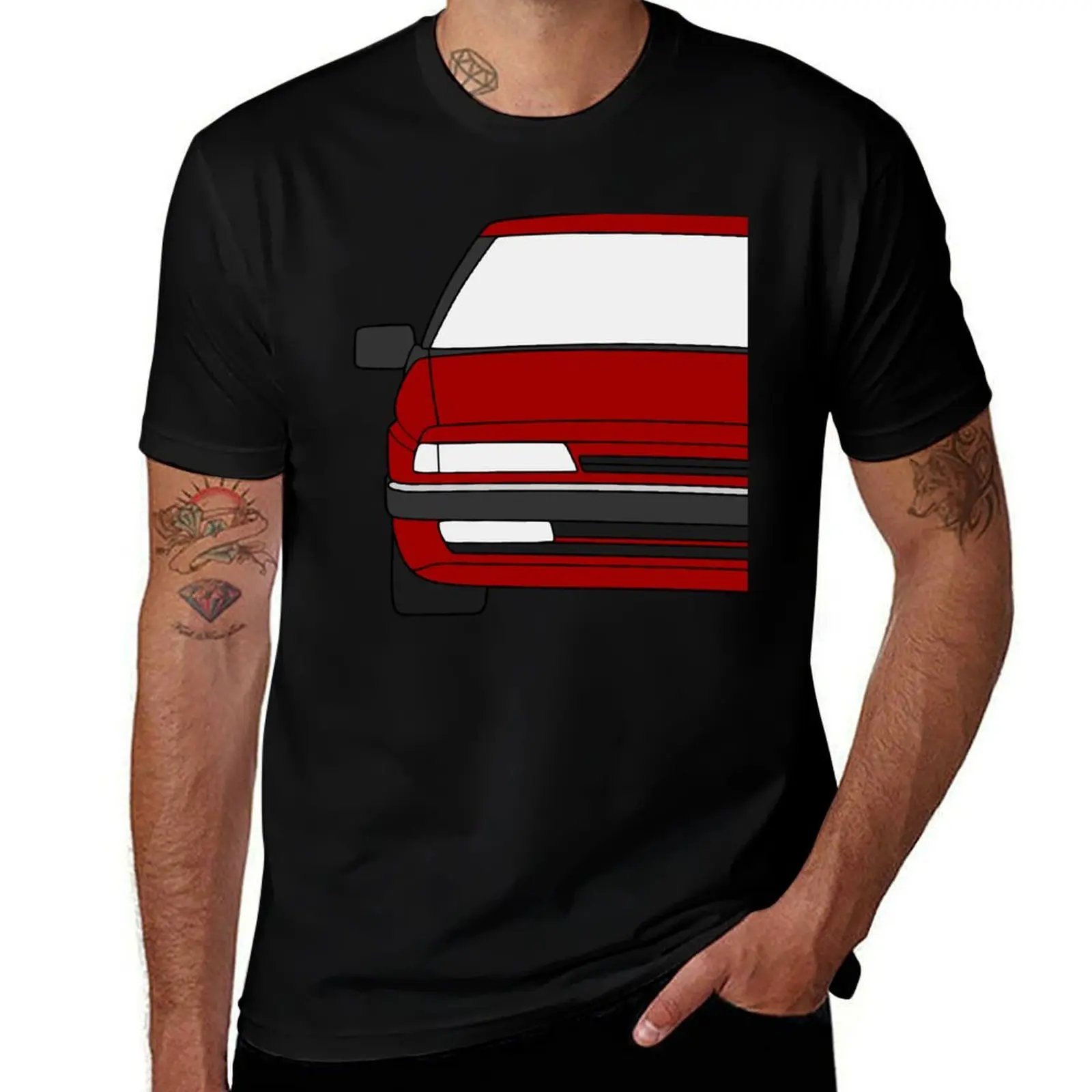 Citroen XM 1989-2000 red T-Shirt man t shirt designer g man t shirts for men man t shirt cotton high quality T-Shirt