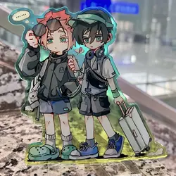 Rin Itoshi Gift Toy Figures Acrylic Stand Anime Model Action Figure Ornament Accessories Models BLUE LOCK Desktop ornaments