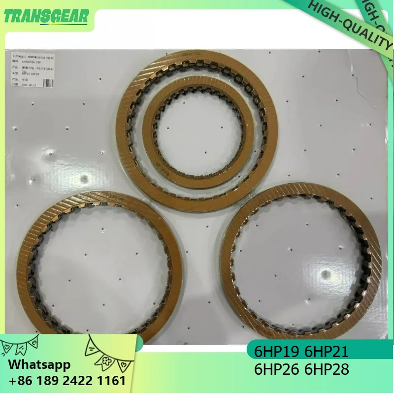 New 6HP19 6HP21 6HP26 6HP28 Automatic Transmission Clutch Plates Friction Kit Fit For Bmw Audi Land Rover Jaguar