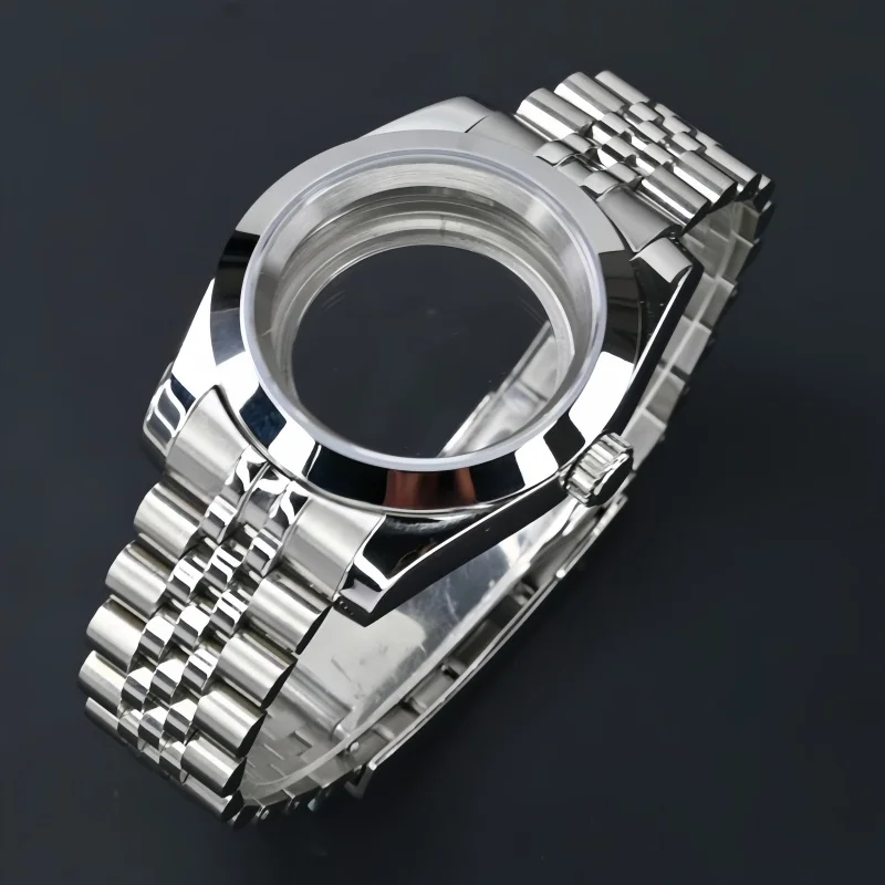 36mm-39mm-ステンレススチール-サファイアガラスケース-ガラス製透明底面-ステンレススチールストリップ-nh35-nh36-ムーブメント対応