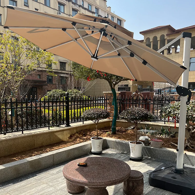 Hotel Restaurant Outdoor Umbrella Garden  Villa Sun Umbrella Balcon Courtyard Double Roman