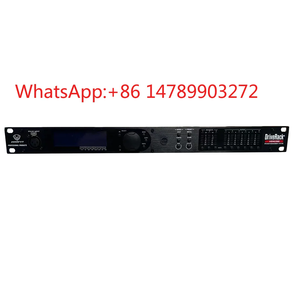 Engineering Grade DSP Audio Processor Stage Theater Professional Sound System Equipment