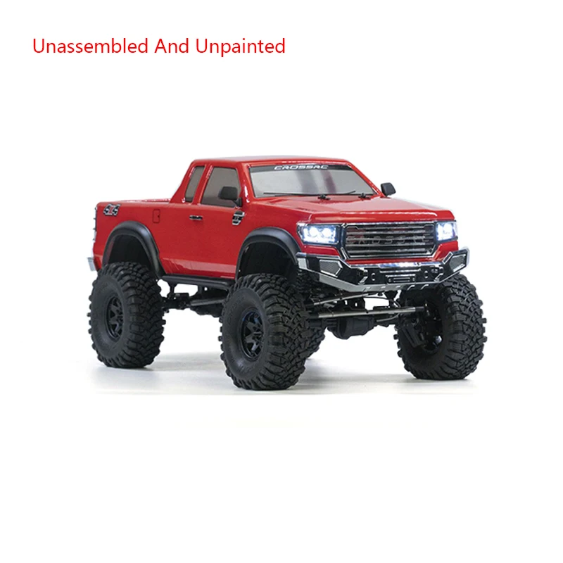 Sale CROSS RC 1/10 AT4V 4WD EMO Crawler Car KIT Differential Lock 540 35T Motor Lights Outdoor Toys Boys Gift TH19220-SMT6