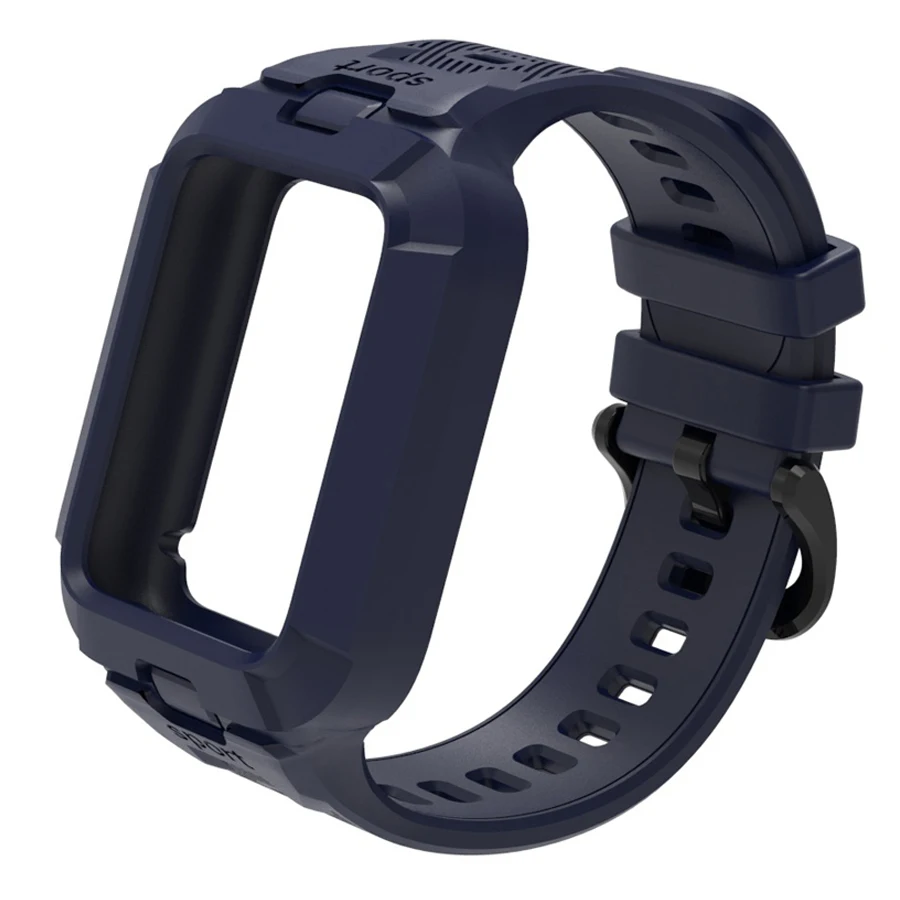 Case + Band voor Xiaomi Mi Band 8 9 10 Pro Allround beschermende bumper cover Shell-band voor Mi Band 8/9/10 Pro armband