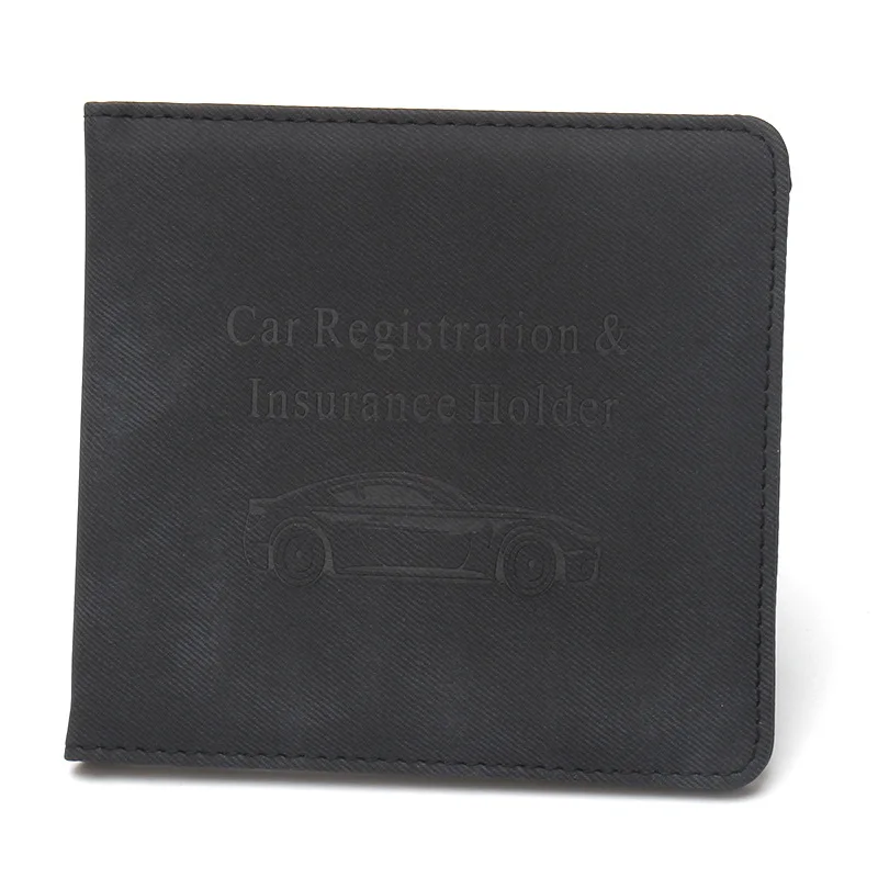 Fashion Driver License Wallet Men Car Registration&insurance Holder Credit Card Holder