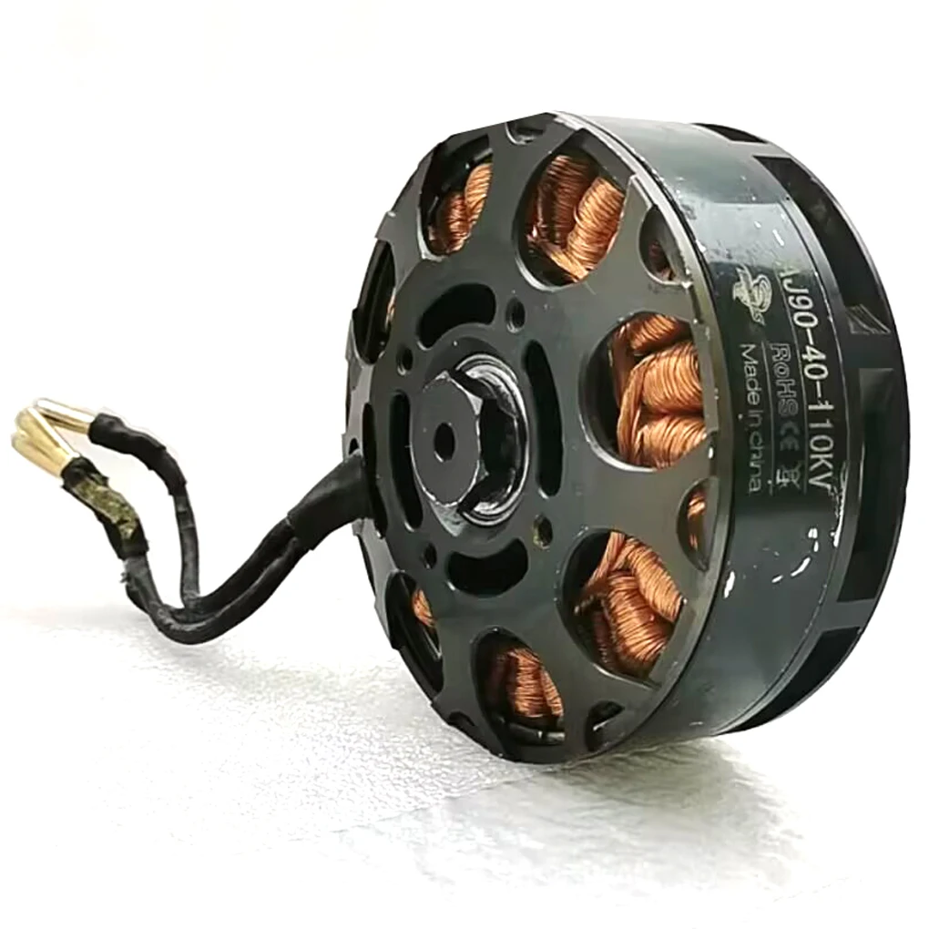 محرك Seond Hand AJ9040 8318 KV110 مخصص بدون فرشاة لملحقات طائرات بدون طيار الزراعية متعددة الدوار RC