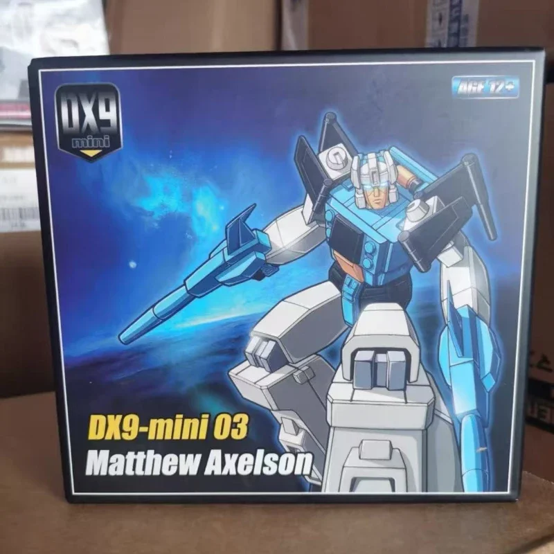 Transformation Spielzeug DX9 MINI-03 Leader Warrior Lien Kleine bewegliche Roboter Modell Figur Original Box Sammlung Geschenk