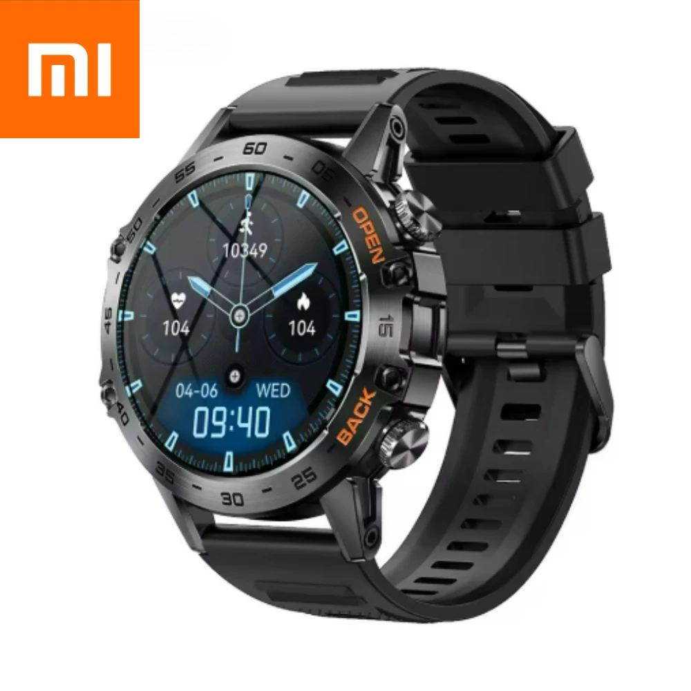 Xiaomi Steel 1,39 Bluetooth llamada reloj inteligente hombres deportes Fitness Tracker relojes IP67 monitoreo impermeable reloj deportivo al aire libre
