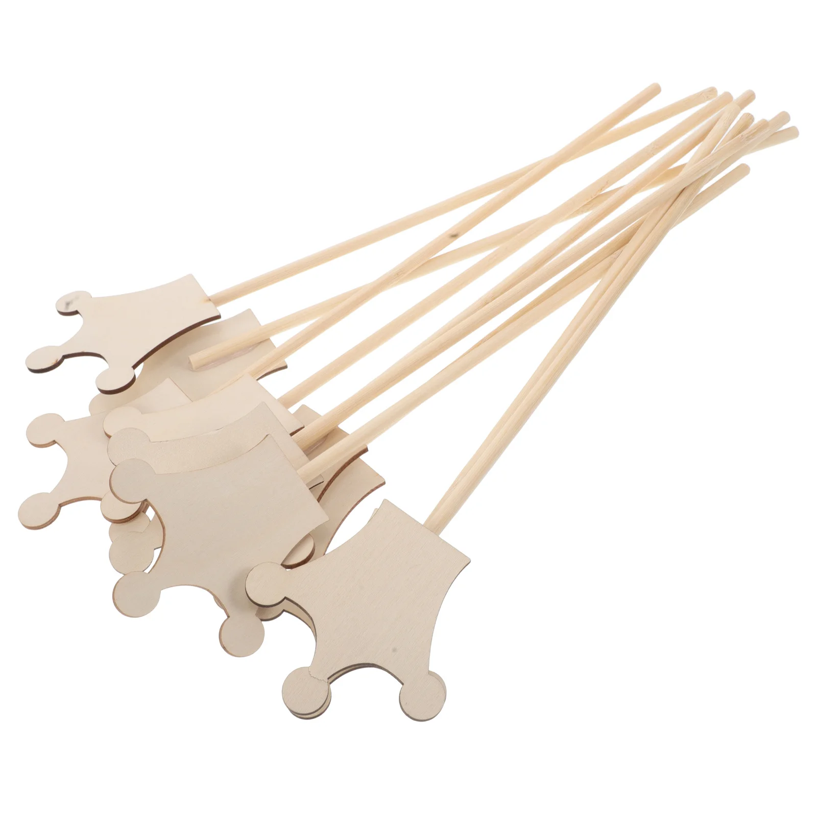 

10Pcs DIY Wooden Fairy Wand Unfinished Wands for Kids Party Favors Birthday Halloween Princess Craft Dress Up DIY Craft Kit