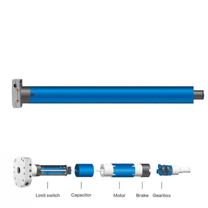 Built-in Rolling Shutter Door Motor for Compact and Durable Operation Ideal for Commercial and Residential Garages