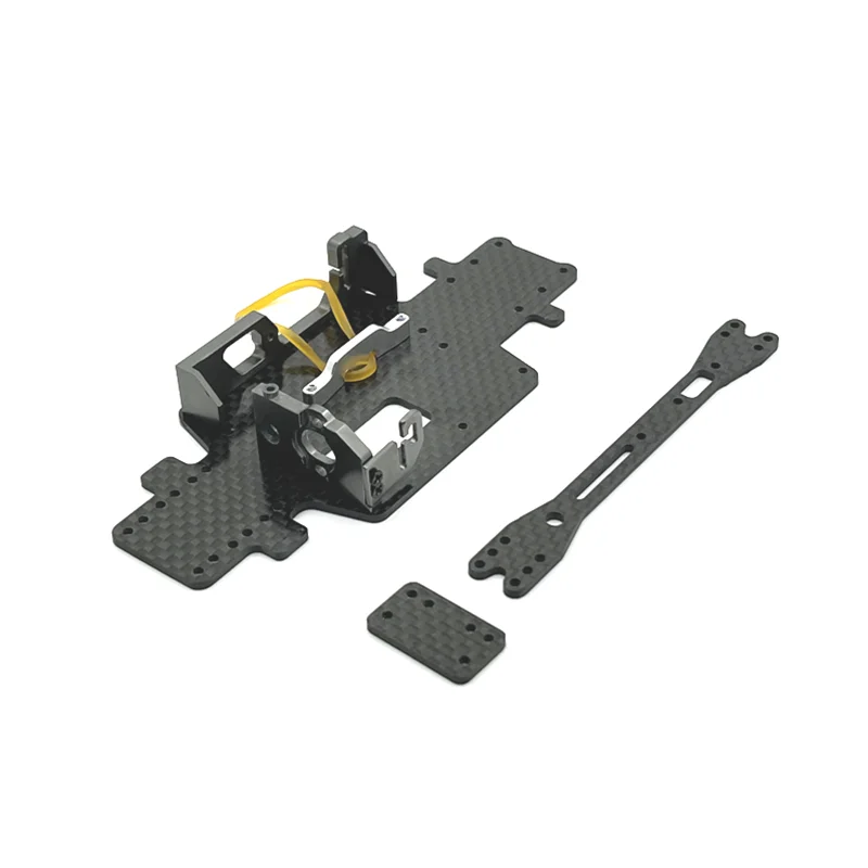 Metal Upgrade Carbon Fiber Base Plate Motor Mount Battery Mount FOR WLtoys 284131 K969 K979 K989 K999 P929 P939 RC Car Parts