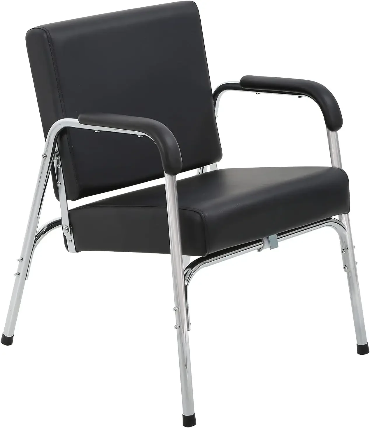 Auto Tilt Shampoo Chair Portable Salon Barber with Auto Tilt Seat Back. Reclining Beauty Salon Soft Armrests