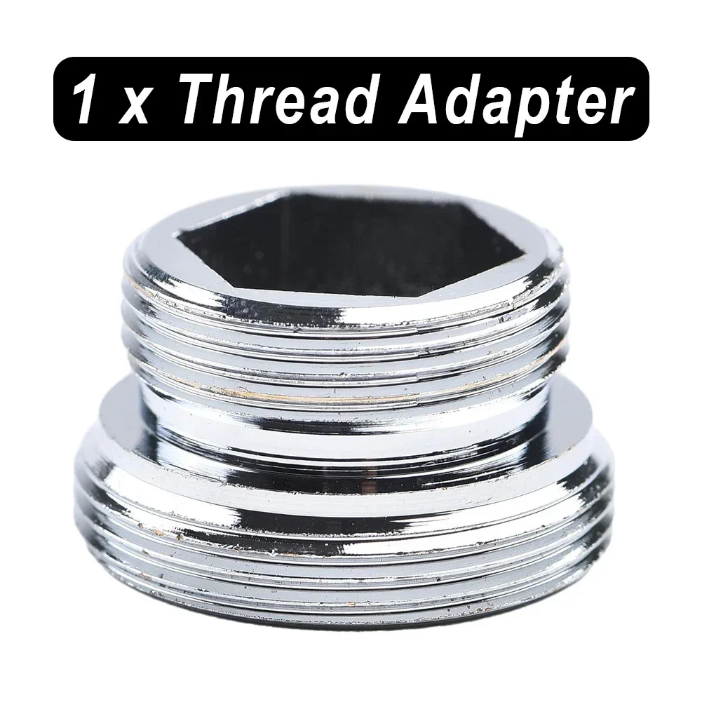 Thread Adapter Faucet Adaptor Faucet Connector Inside Thread Kitchen Tap Aerator Metal Silver Water Tap Connector