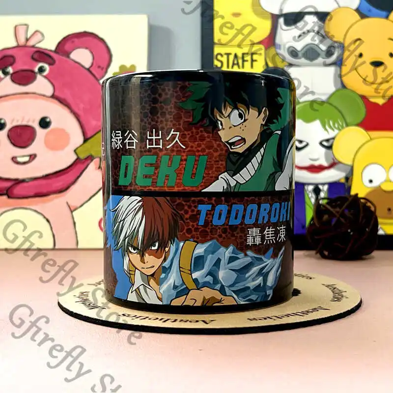

My Hero Academia Cartoon Ambitus Coffee Mug Cup Anime Drink Water Tumbler Spoof Ceramic Creativity Milk Tumblerful Gift