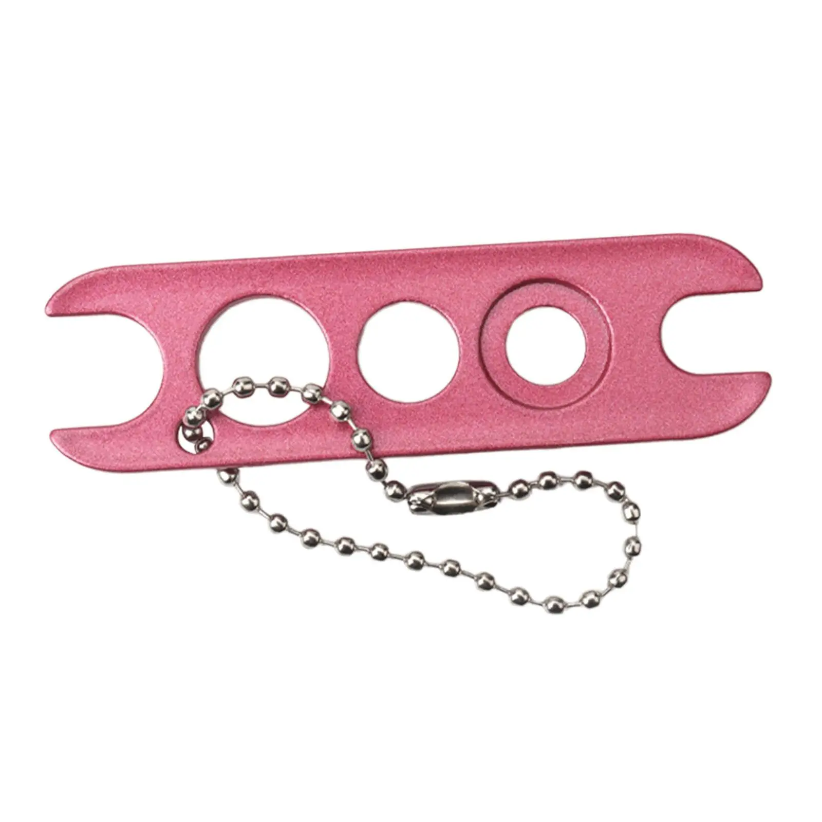 Ouvre-bouchon de bouteille de colle à cils, rouleau en acier inoxydable, pointe d'huile essentielle, outil de porte-clés de remplacement pour artistes de maquillage