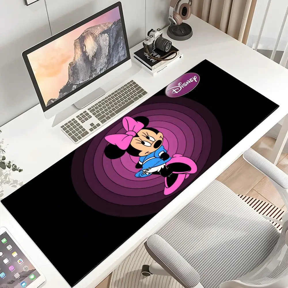 disney minnie Mouse Pad Gamer Mousepad Baby Bear Mouse Pad Large Mouse Mat Natural Rubber Desk Rug PC Desk custom made