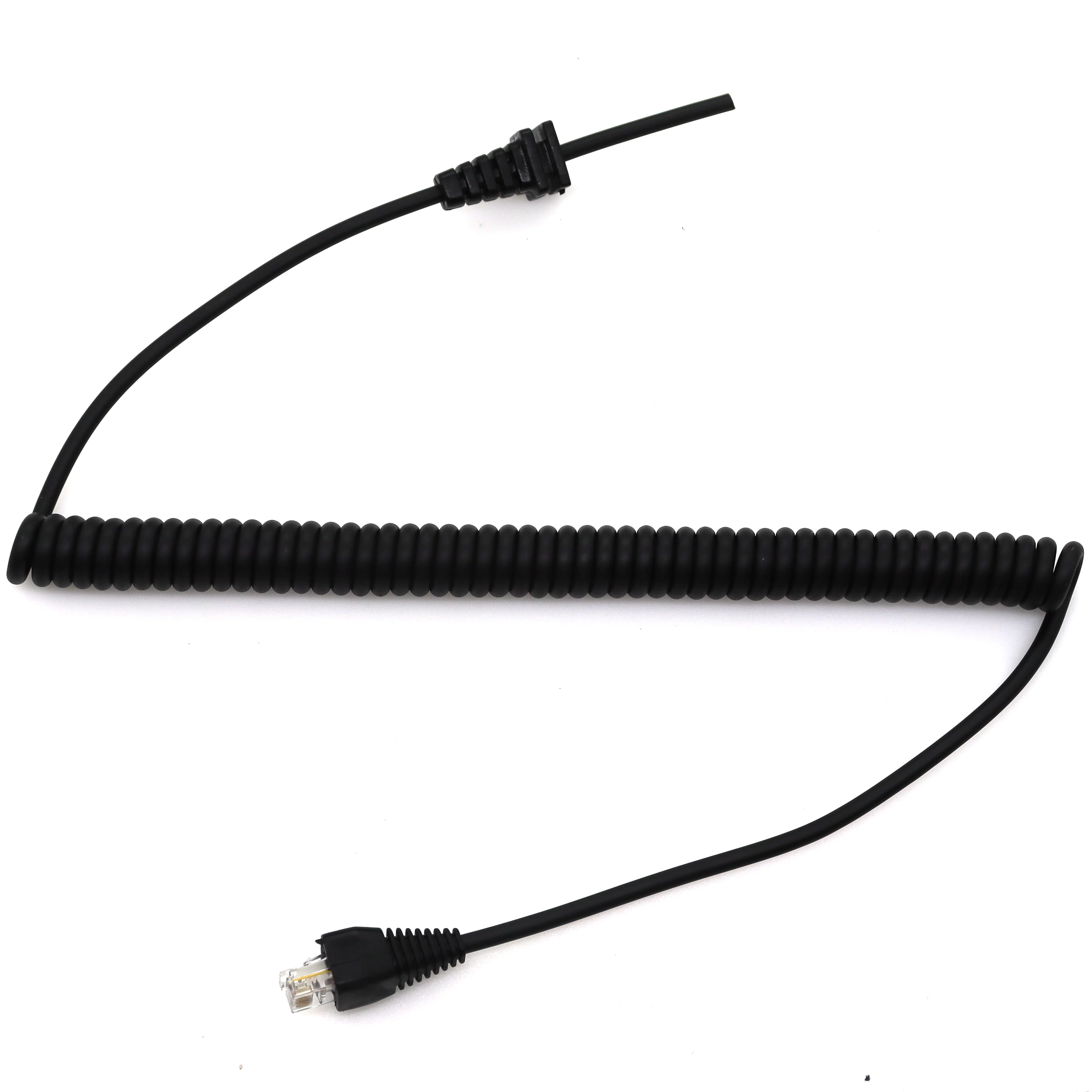 New Replacement RJ45 8 Pin MH-67A8J Handheld Speaker Microphone Cable Cord for YAESU VX2108 VX2208 VX2508 Mobile Radio