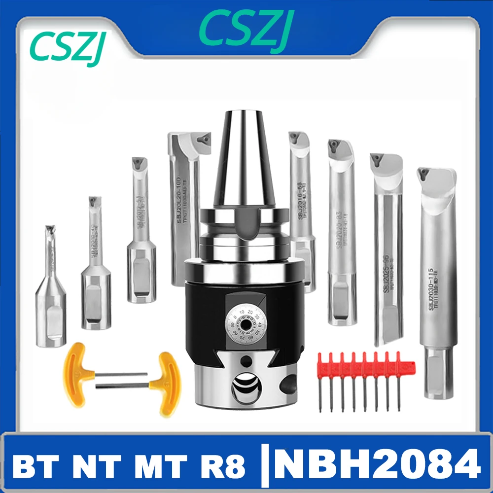 Boring Head Boring Tool Suit NBH2084 Set  Boring Head NBH BT30 BT40 BT50 NT30 NT40 NT50 R8 Boring Bar Boring Tool Set NBH2084