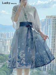 New Chinese Style Horse-faced Skirt Made in Song Dynasty, Daily Student Version, Summer Thin Style