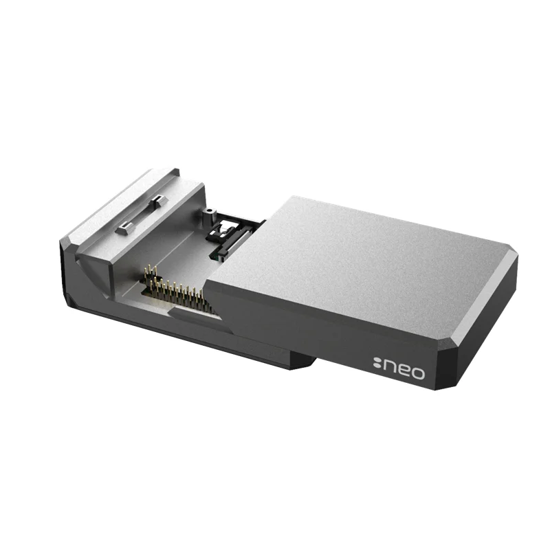 Argon NEO Raspberry Pi 4 Case Aluminum Metal Shell Slide-to-Close Magnetic Design with Passive Cooling