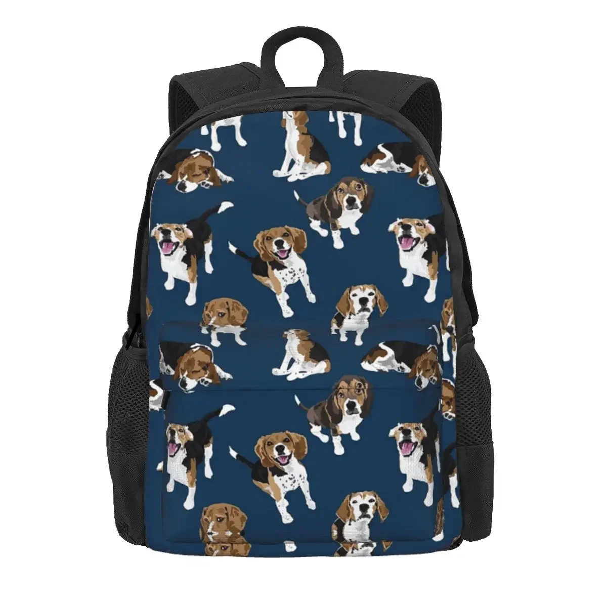 

Beagle Backpack Daypack Large Capacity Children BookBag School Bag Shoulder Bags for Men Women
