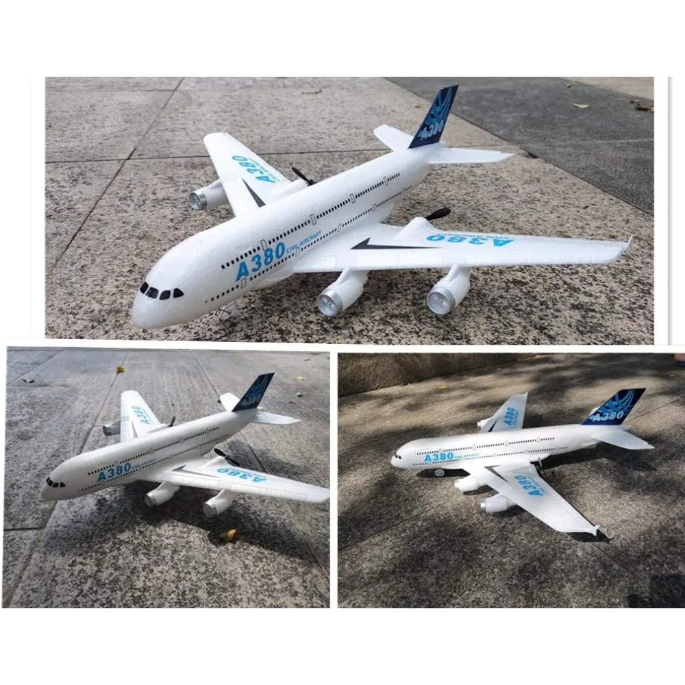 2.4Ghz 2-Channel Ready-to-Fly RC Plane, 410mm Wingspan, 6-Axis Gyro for Kids and Adults