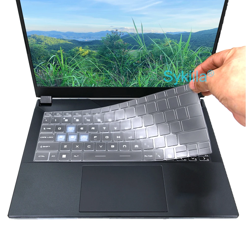 غطاء لوحة المفاتيح لـ MSI Cyborg 14 15 AI A1V A13V A13U A12V A12U 15.6 حافظة جلدية واقية من السيليكون