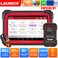 【Lifetime Free Use】LAUNCH X431 CRP919E BT Elite OBD2 Scanner Bidirectional Diagnostic Tools ECU Coding CANFD DOIP Full System