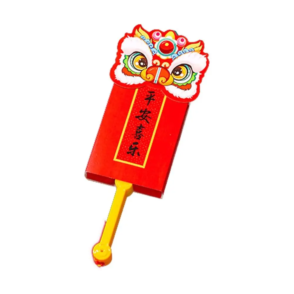 موضة 6/10 فتحات شكل مروحة مغلف أحمر شرابة حسن الحظ شكل مروحة هونغباو النمط الصيني أفضل التمنيات جيوب نعمة الزفاف