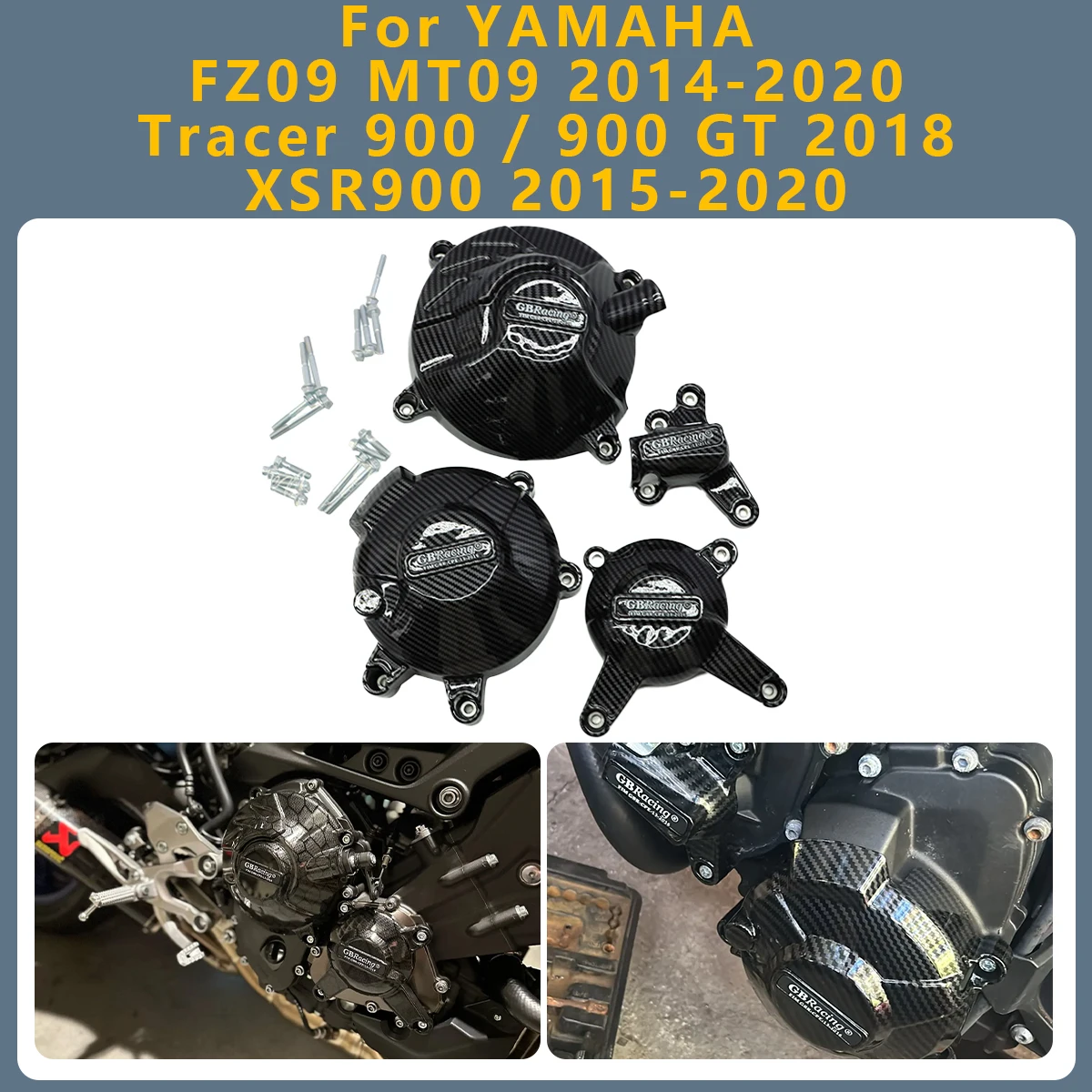 

Motocrosss Engine Cover Guard Protection For YAMAHA FZ09 MT09 2014-2020 Tracer 900/900 GT 2018 XSR900 XSR 900 2015-2020 MT FZ 09